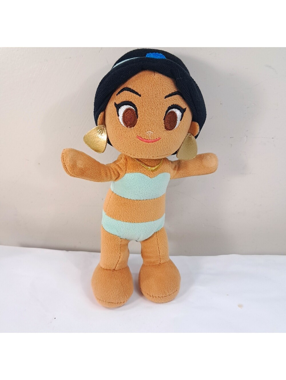 Disney Nuimos Princess Jasmine Plush Doll Posable Parks Exclusive Toy Aladdin
